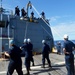 USS William P. Lawrence replenishment