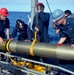 USS William P. Lawrence replenishment