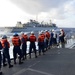 USS William P. Lawrence replenishment