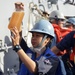 USS William P. Lawrence replenishment