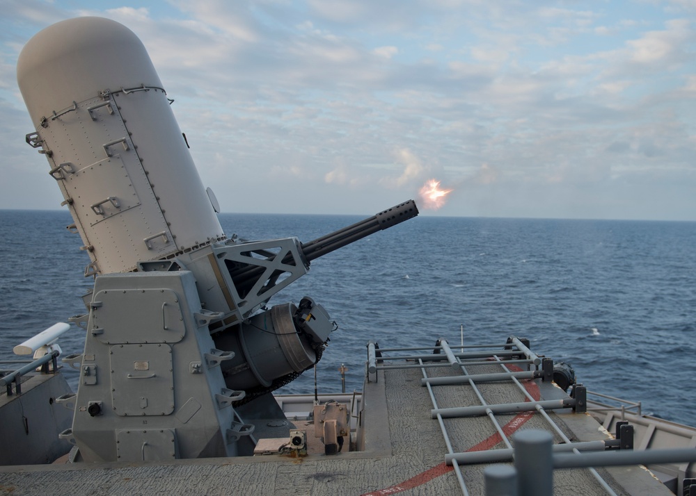 USS Tortuga live-fire exercise