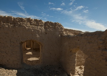 Ruins outside Forward Operating Base Payne