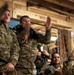 Task Force Falcon soldiers watch Super Bowl XLVII