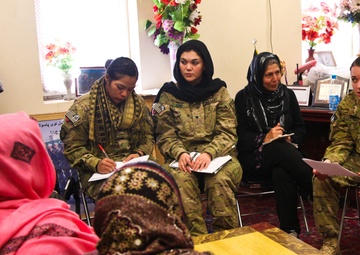 Female Afghan police make their mark