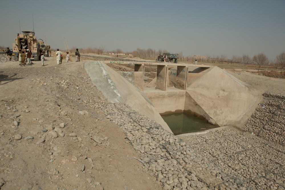 Nawa District Canal project
