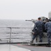 Live-fire/sea and anchor exercise aboard USS Blue Ridge