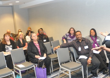 324th Signal Battalion speaks with deployed soldiers' families