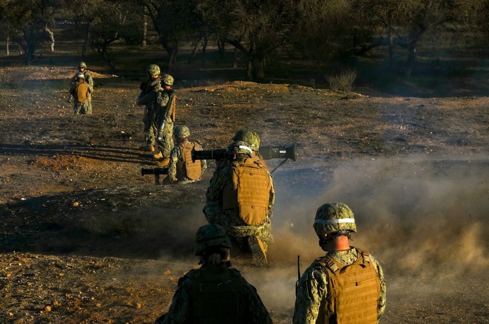 NMCB 3 targets confidence during weapons training