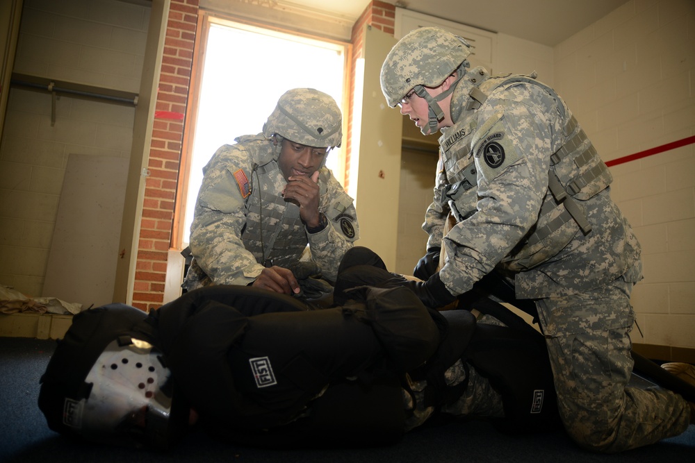 289th Military Police conduct Military Operations on Urban Terrain training