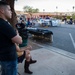Marines volunteer as security detail at Mardi Gras on Main St.