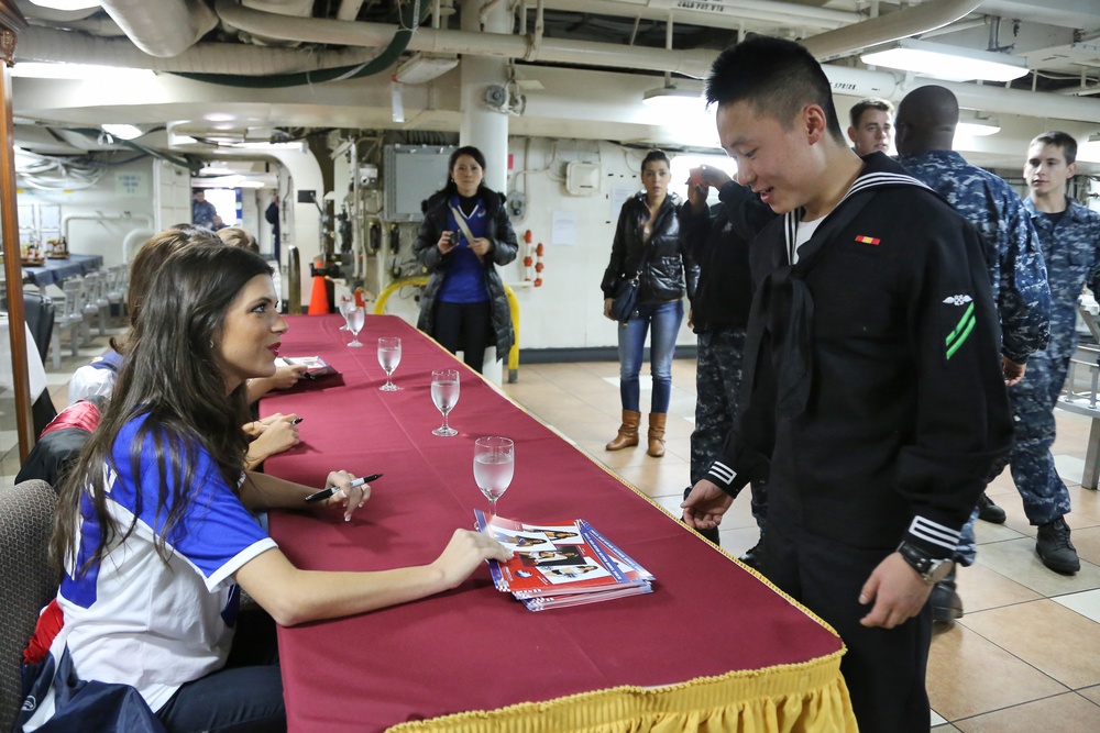 USS George Washington tour