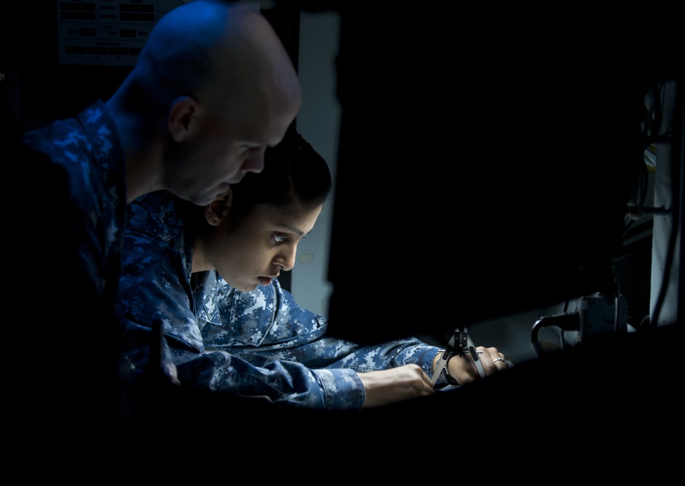 Conducting sea trials