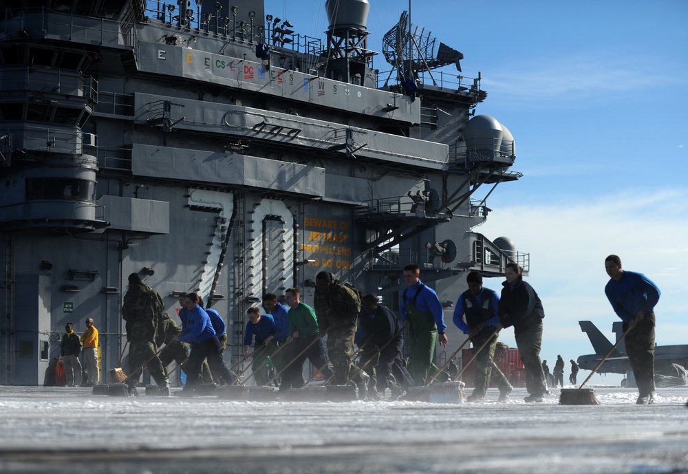 Conducting sea trials