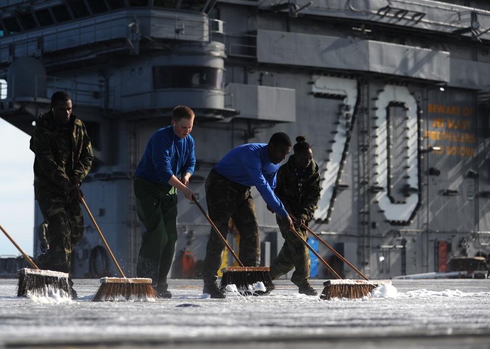 Conducting sea trials