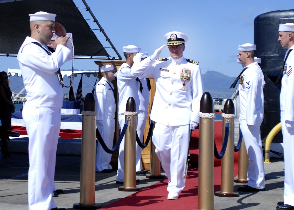 Change of command ceremony