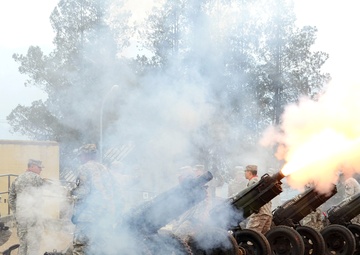 Salute Battery honors Medal of Honor recipients