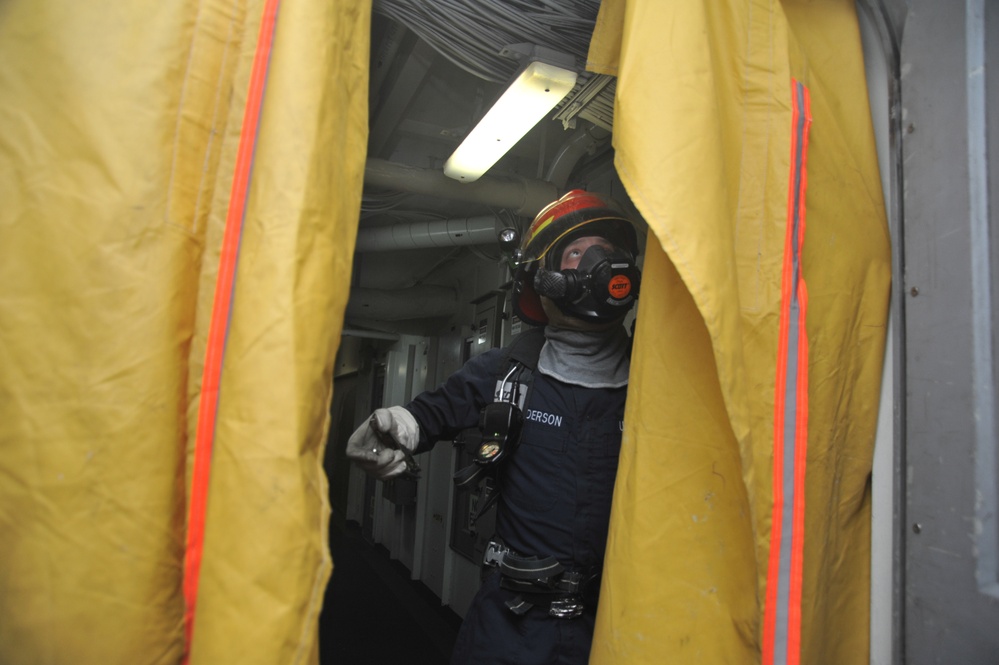 USS George H.W. Bush action