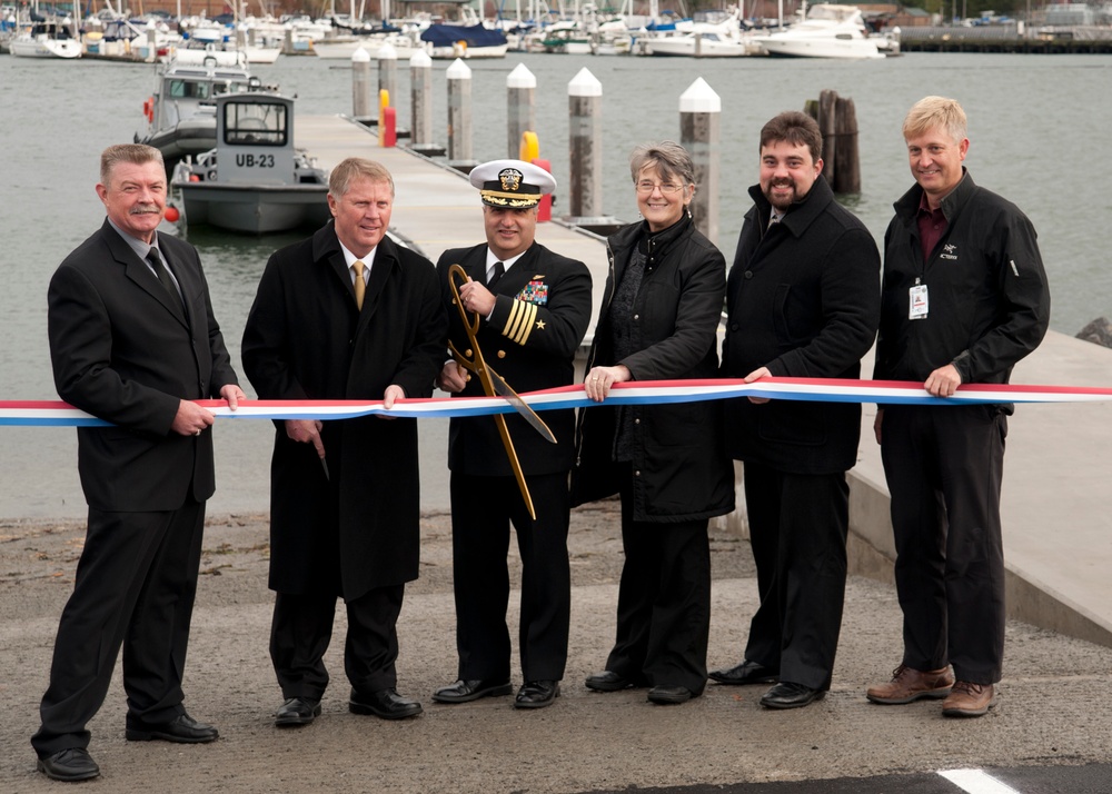 Opening ceremony for launch dock