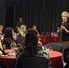 Mrs. Amos shares laughs, tears, and words of advice with Miramar spouses