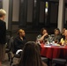 Mrs. Amos shares laughs, tears, and words of advice with Miramar spouses