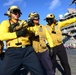 USS George HW Bush conducts training, carrier qualifications