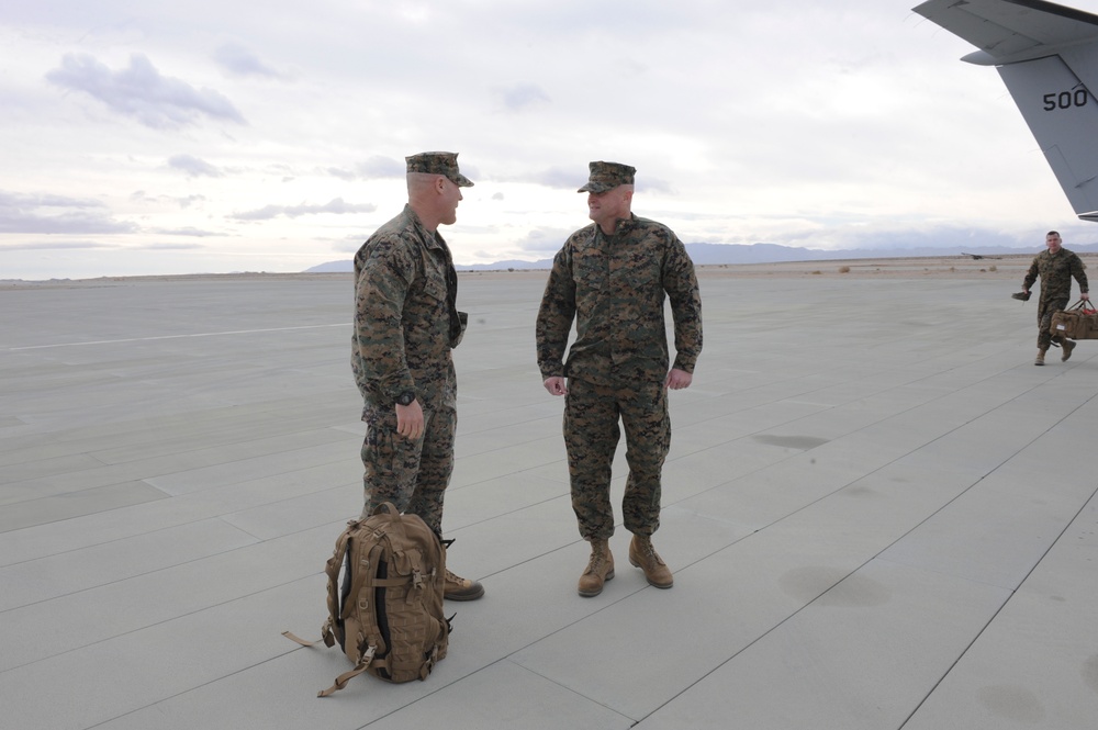 Sgt. Maj. of the Marine Corps' West Coast trip