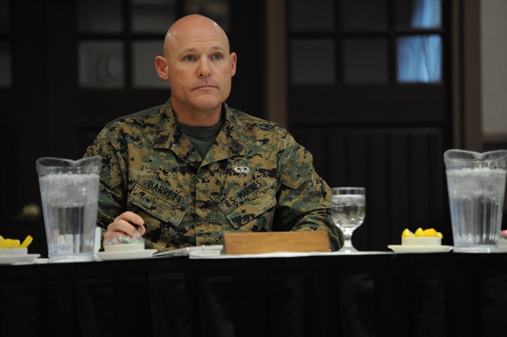 Sgt. Maj. of the Marine Corps' West Coast trip