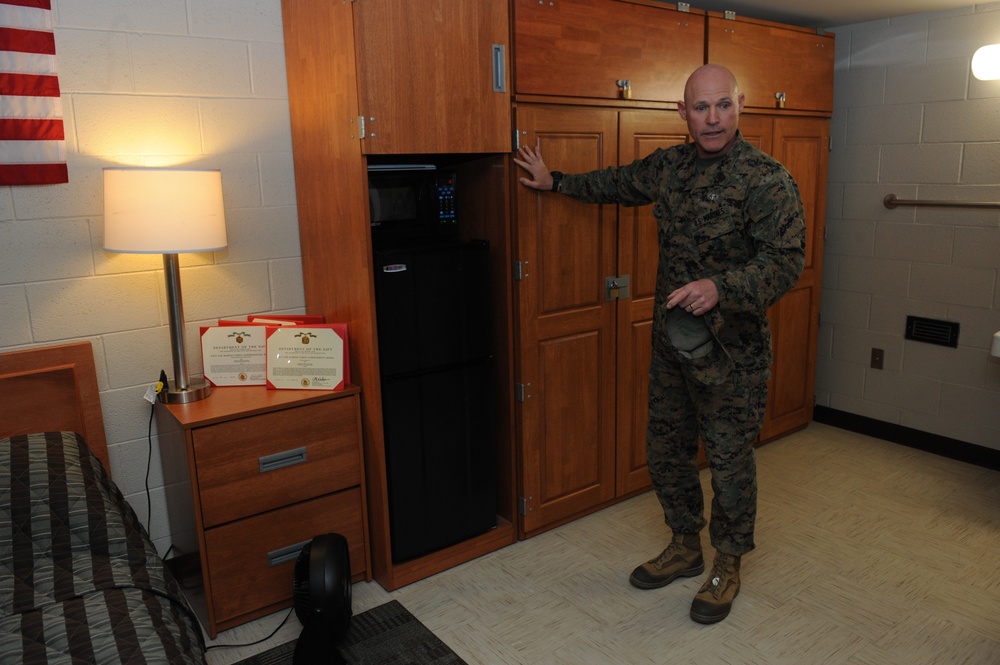 Sgt. Maj. of the Marine Corps' West Coast trip