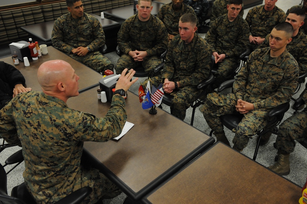 Sgt. Maj. of the Marine Corps' West Coast trip