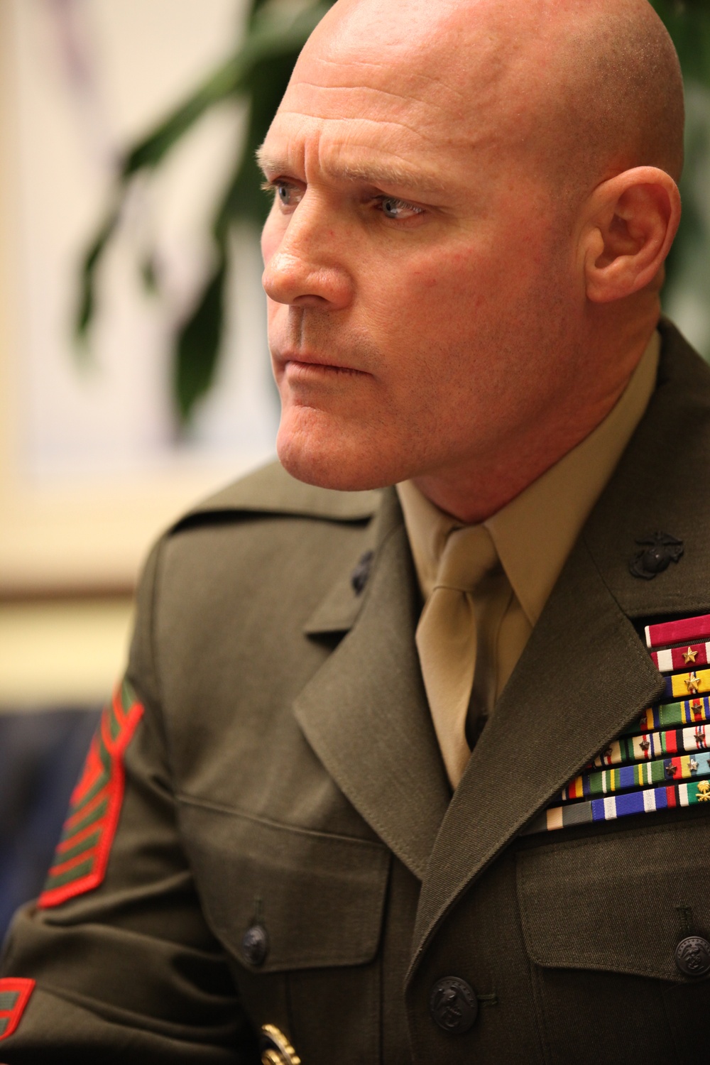 Sgt. Maj. Barrett makes Washington office call