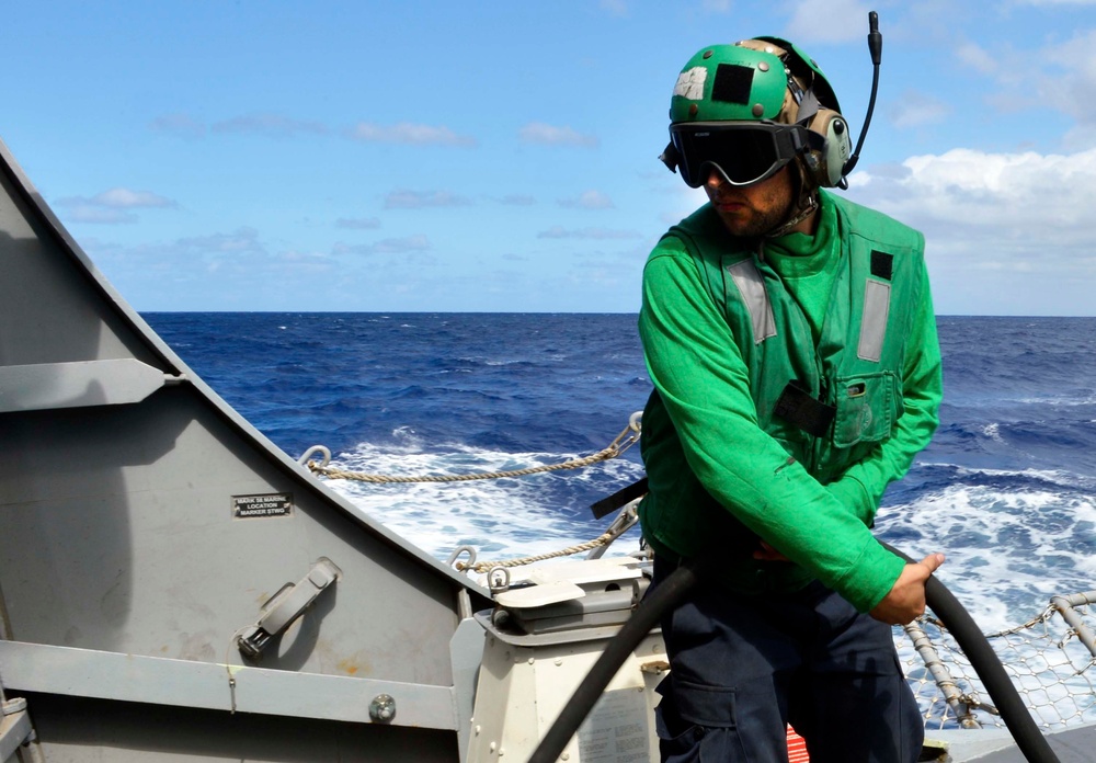 USS William P. Lawrence action