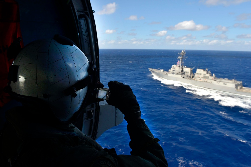 USS William P. Lawrence action