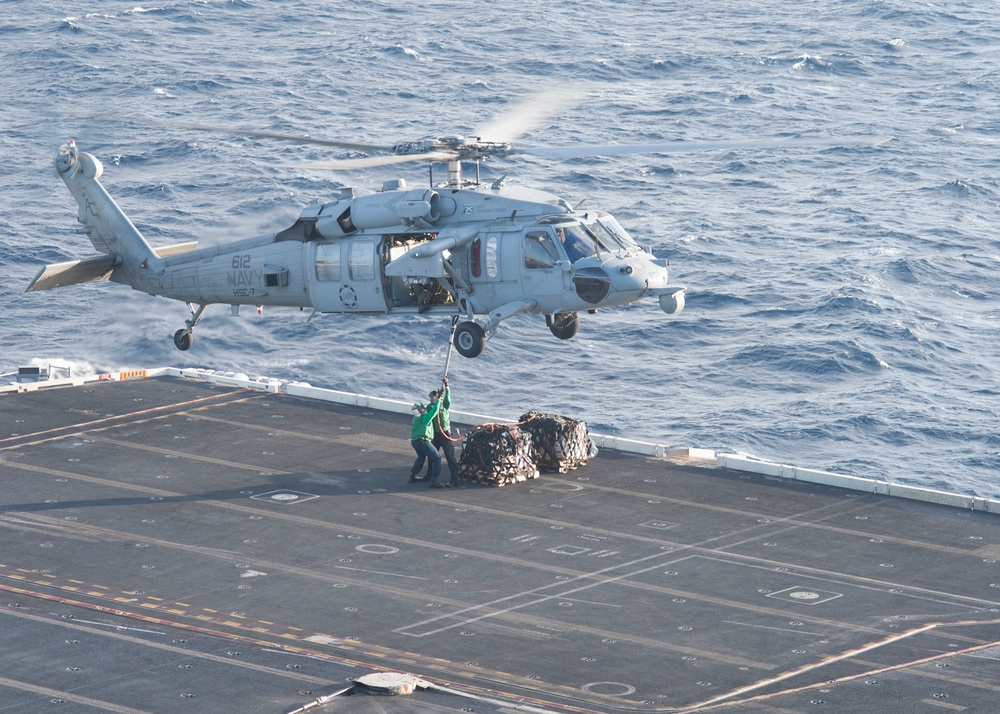 Vertical replenishment in the Atlantic