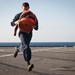 Sailor runs aboard USS Gunston Hall