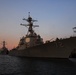 USS Mahan departs Norfolk