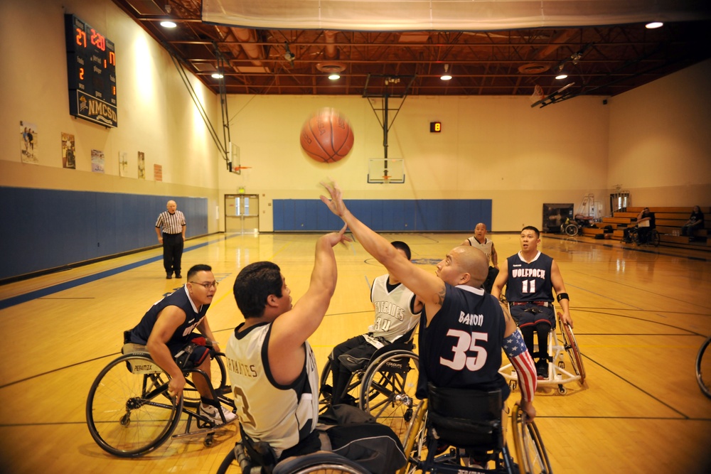 Wheelchair basketball at NMC San Diego