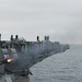 Pre-aim calibration fire aboard USS Carl Vinson