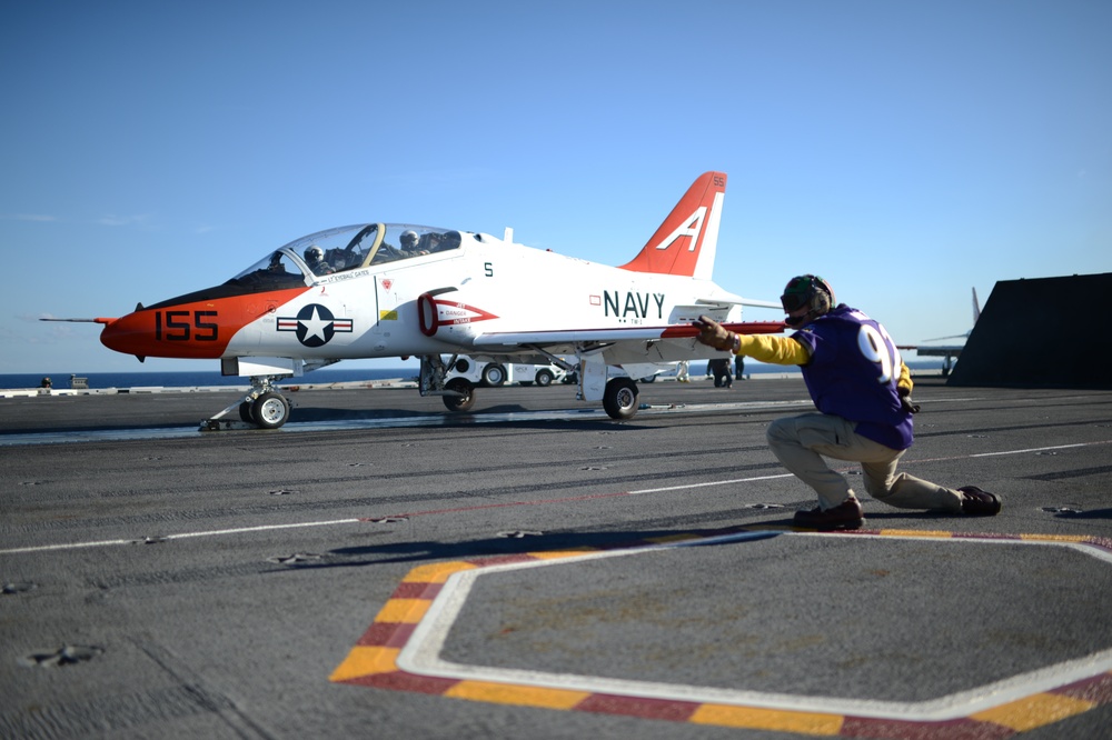 USS George H.W. Bush activity