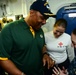 NFL players tour USS George H.W. Bush