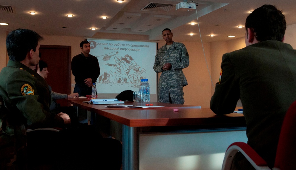 Third Army/ARCENT Hosts Information Workshop in Dushanbe