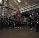 Welcoming ceremony inside the National Museum of the U.S. Navy
