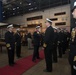 Welcoming ceremony inside the National Museum of the U.S. Navy