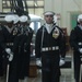Welcoming ceremony inside the National Museum of the U.S. Navy