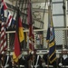 Welcoming ceremony inside the National Museum of the U.S. Navy
