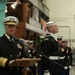 Welcoming ceremony inside the National Museum of the U.S. Navy