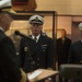 Welcoming ceremony inside the National Museum of the U.S. Navy