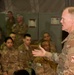 Chief Master Sgt of the Air Force conducts all call to deployed airmen