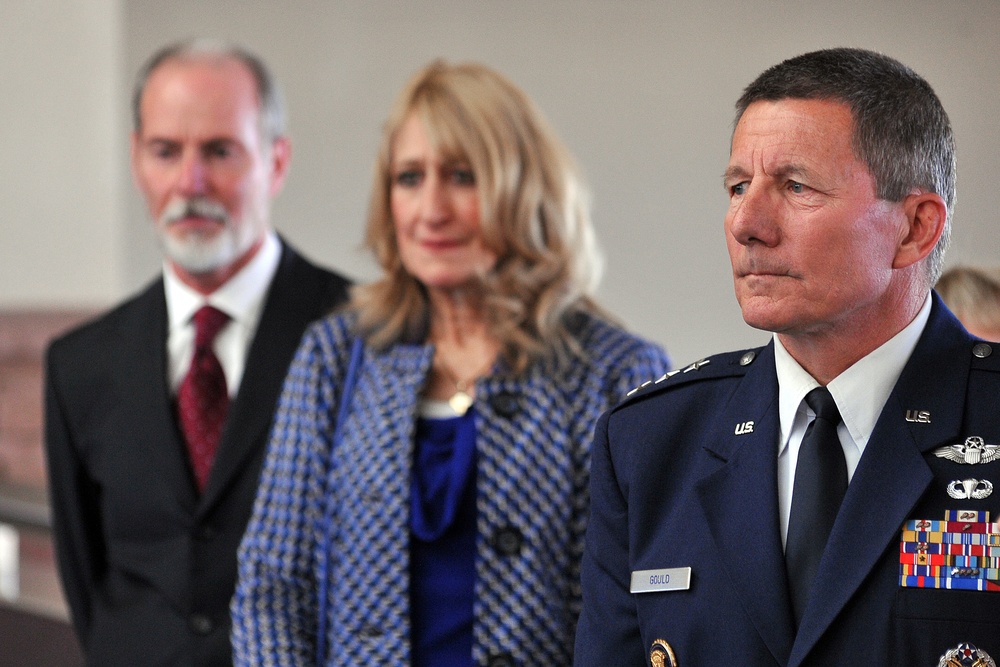 USAFA unveils visual display at Colorado Springs Airport