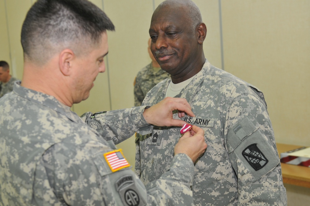 Charleston native awarded Meritorous Service Medal
