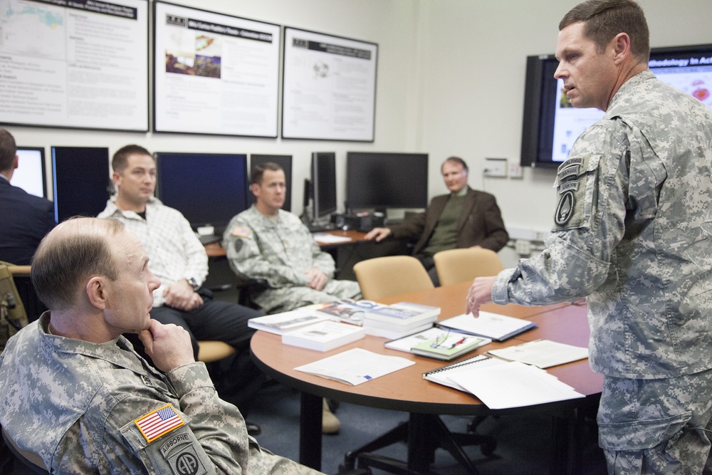 Gen. Charles H. Jacoby visits Naval Postgraduate School